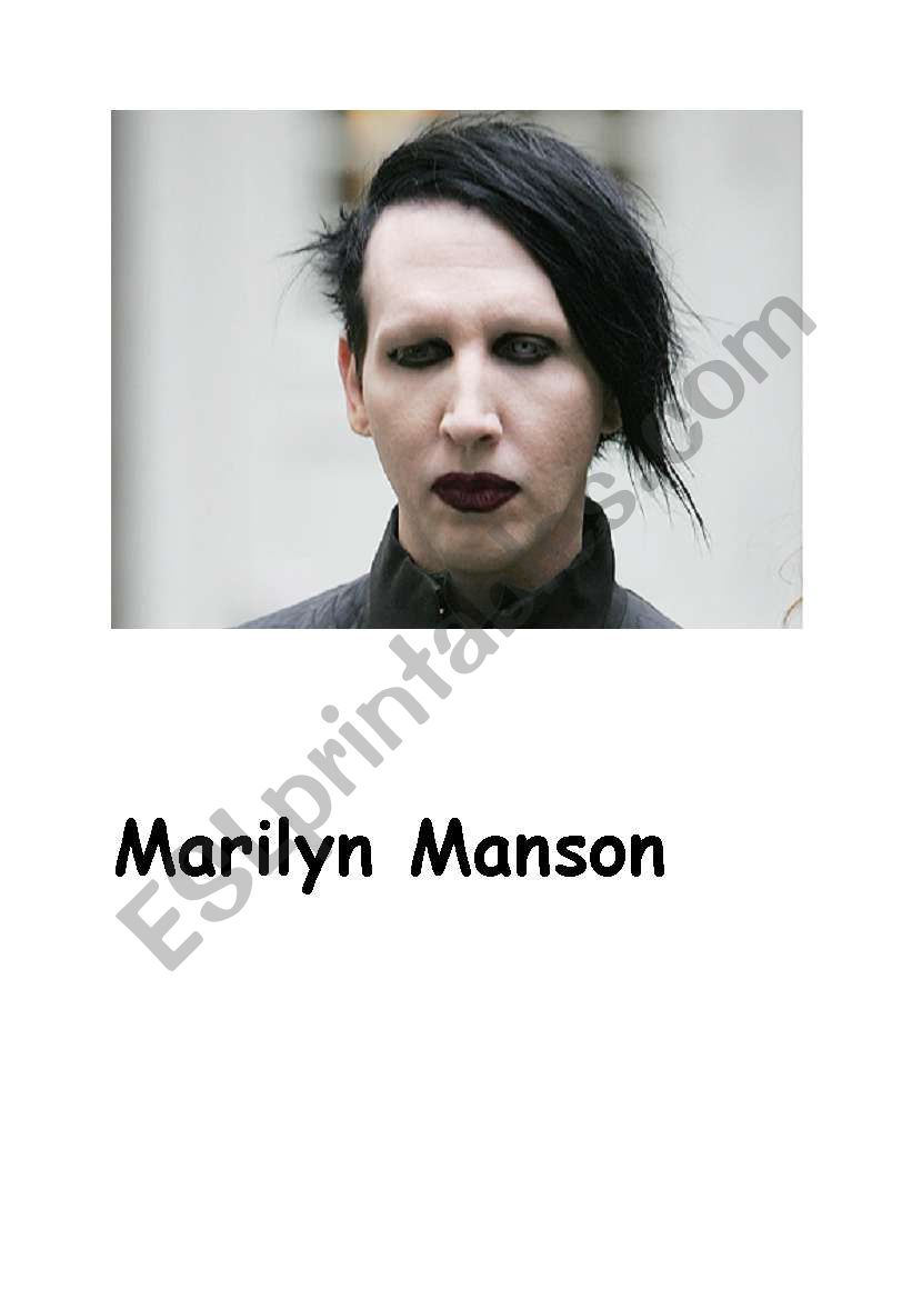 Celeb/famous people flashcards