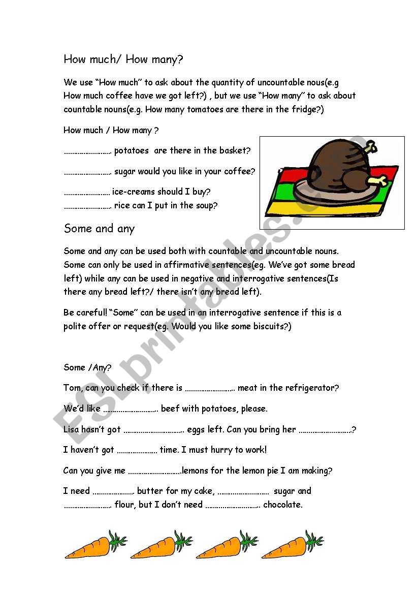 Adjective worksheet