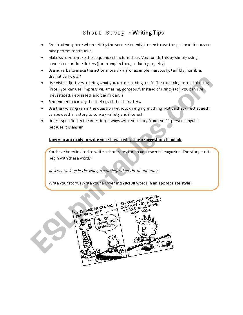 First certificate writings worksheet First certificate writings worksheet