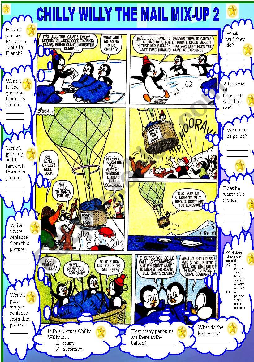 COMIC - CHILLY WILLY THE MAIL MIX UP 2