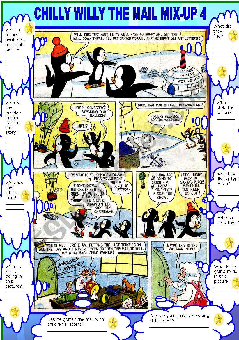 COMIC - CHILLY WILLY THE MAIL MIX UP 4