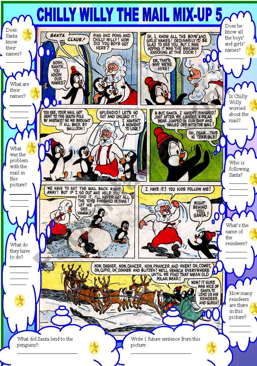 COMIC - CHILLY WILLY THE MAIL MIX UP 5