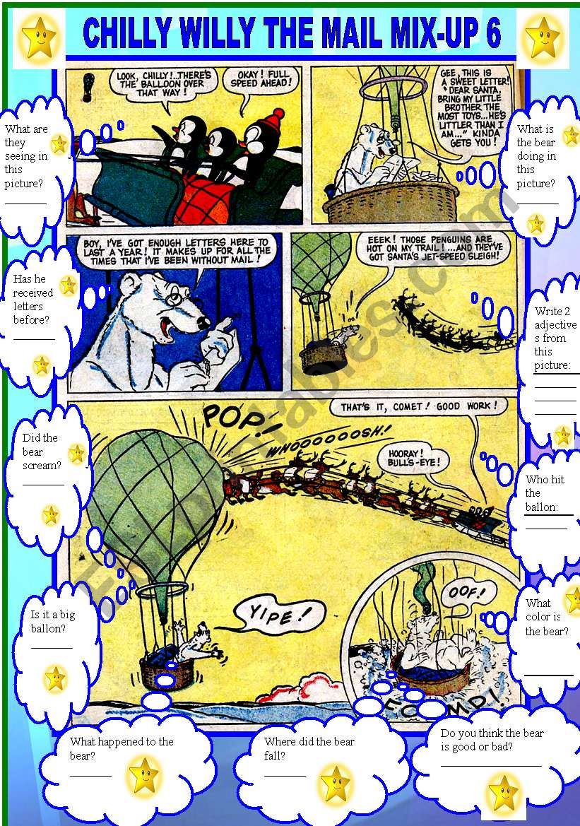 COMIC - CHILLY WILLY THE MAIL MIX UP 6