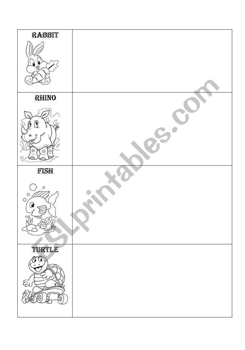 Happy faces chart worksheet