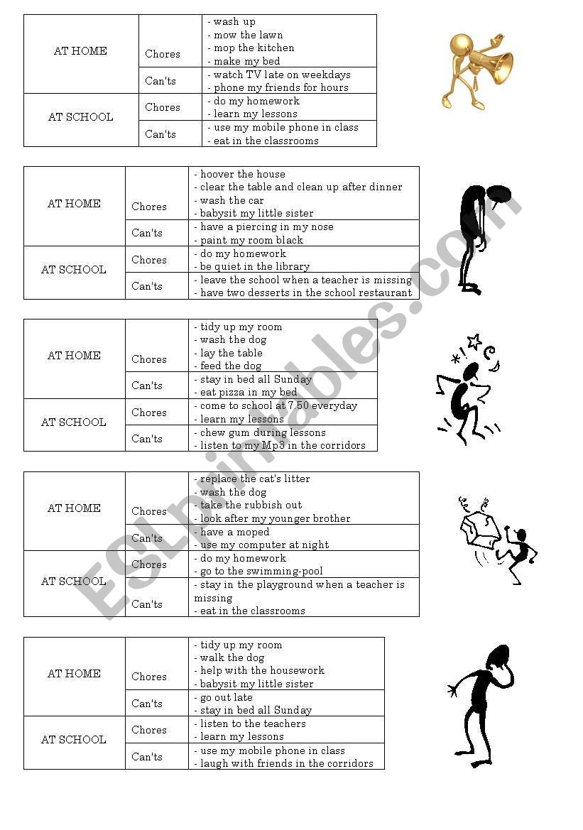 protesting contest cards worksheet