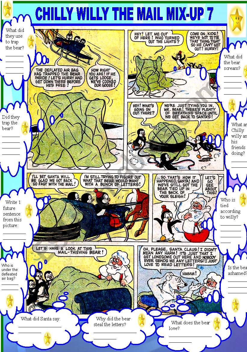 COMIC - CHILLY WILLY THE MAIL MIX UP 7
