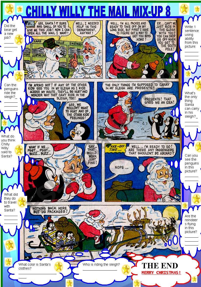 COMIC - CHILLY WILLY THE MAIL MIX UP 8