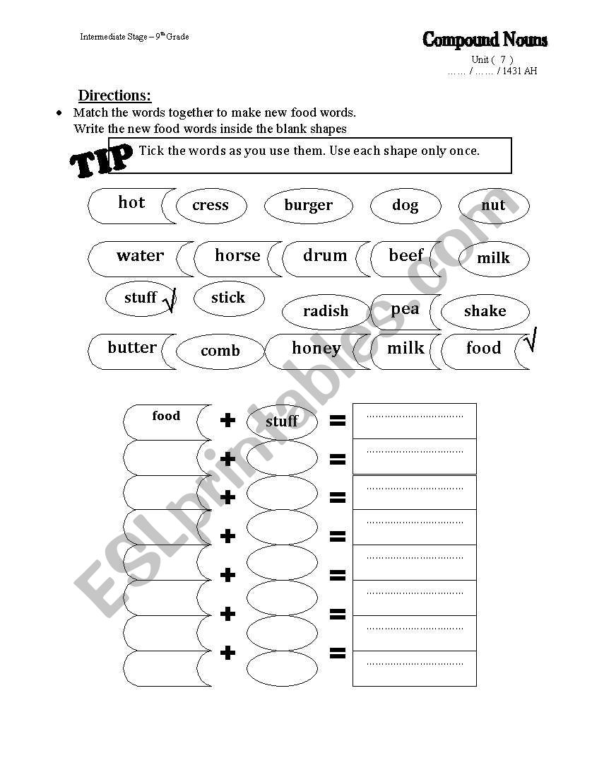 compound-nouns-worksheetsmaking-english-fun