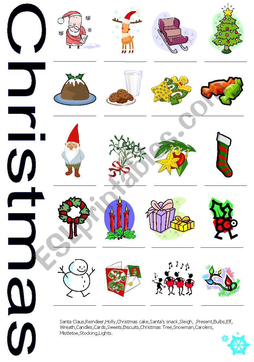 Christmas_part_1 worksheet