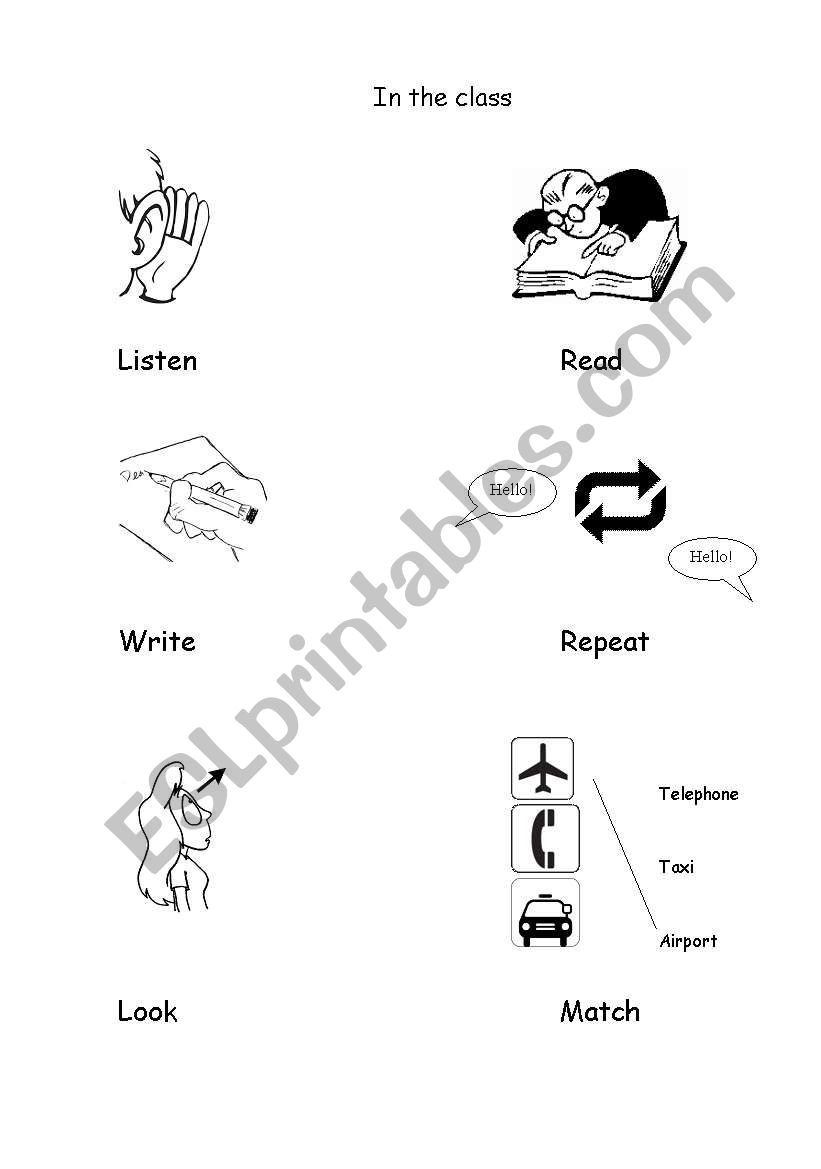 Class rules worksheet