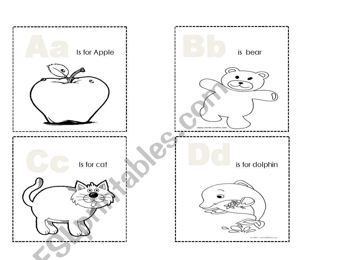 alphabet worksheet