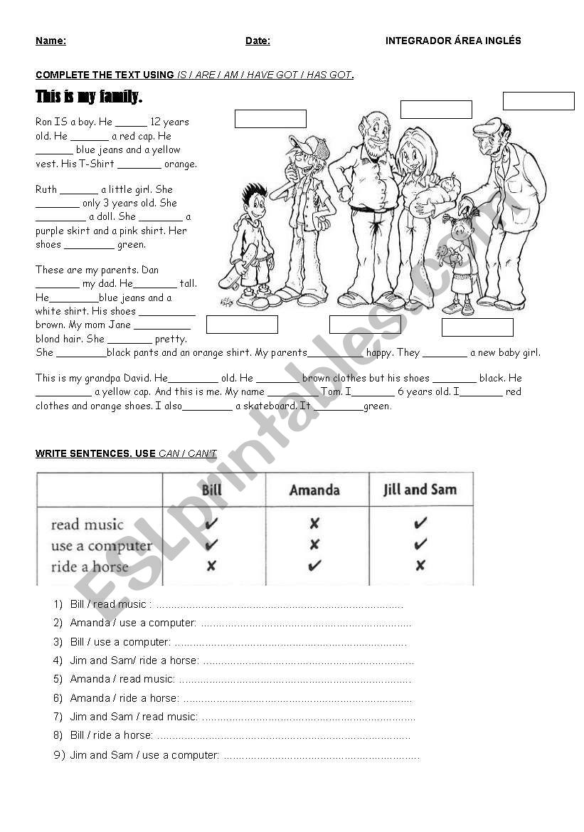 INTEGRADOR worksheet