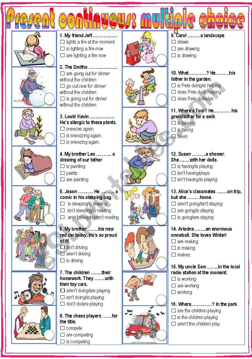 the-present-continuous-multiple-choice-esl-worksheet-by-nuria08