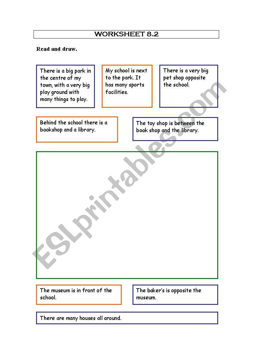 the town worksheet