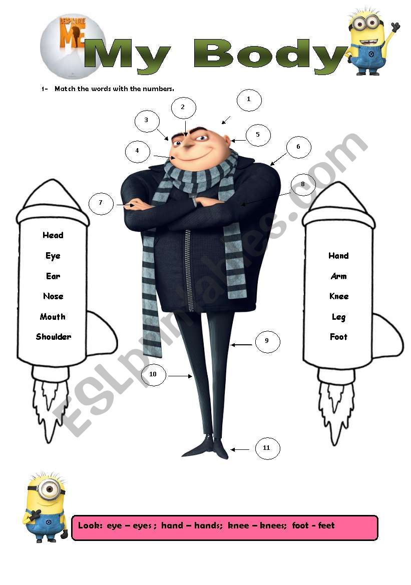 Body Parts (film: Despicable Me)