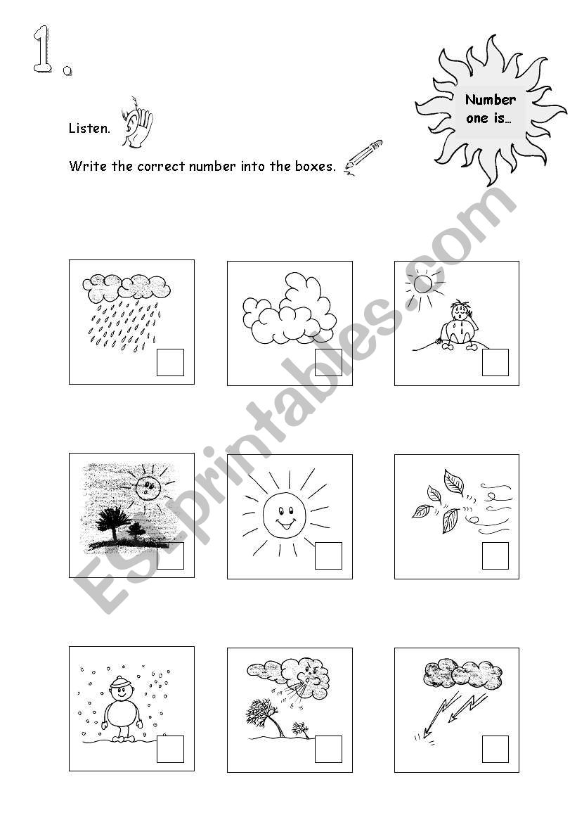 weather worksheet worksheet