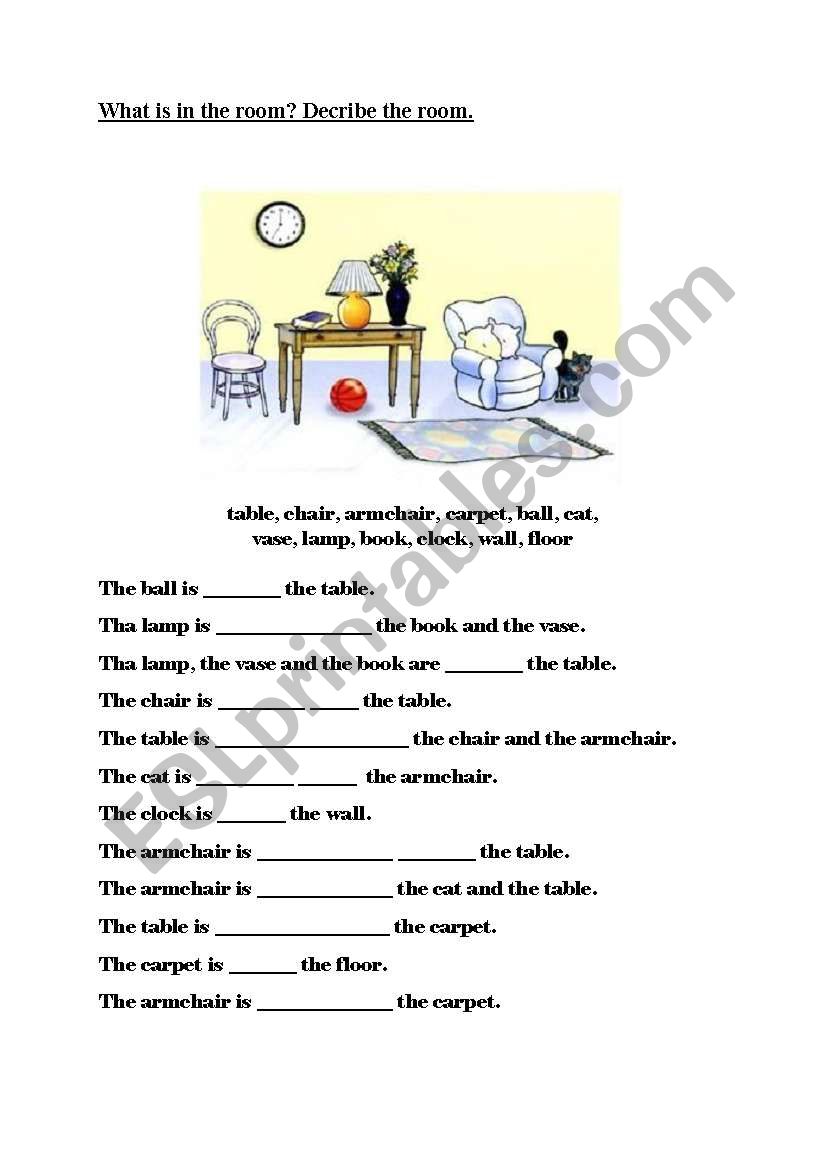 Prepositions 2.part worksheet