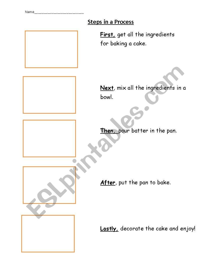 How to coko a turkey  worksheet