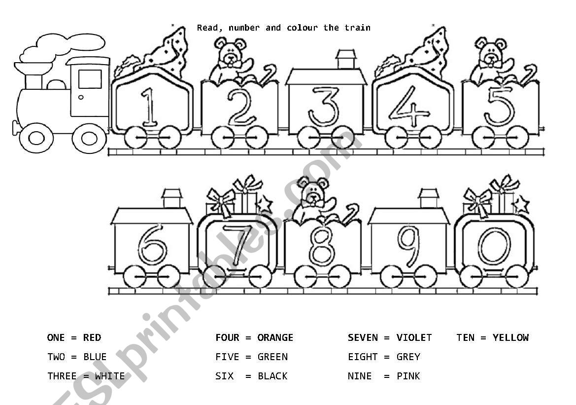 number  worksheet