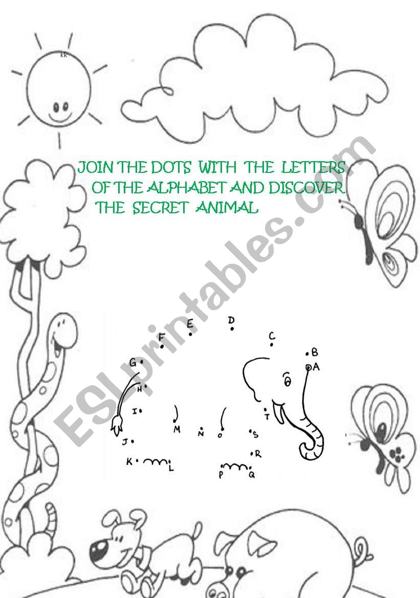 join the dots worksheet