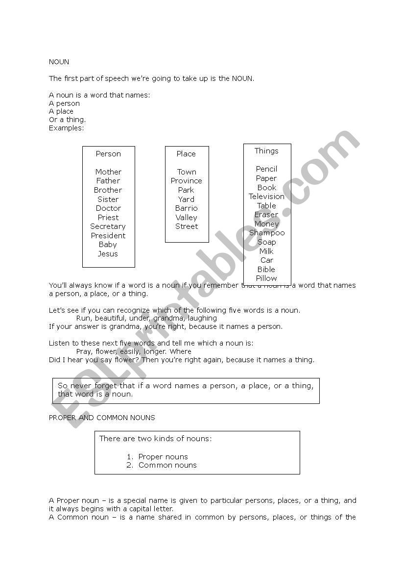 Grammar Made Easy worksheet