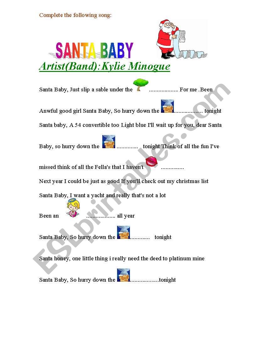 christmas worksheet