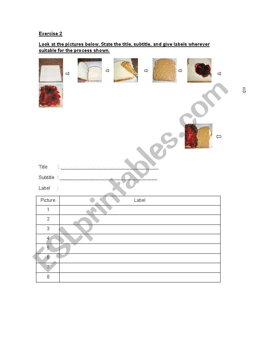 processes and procedures worksheet