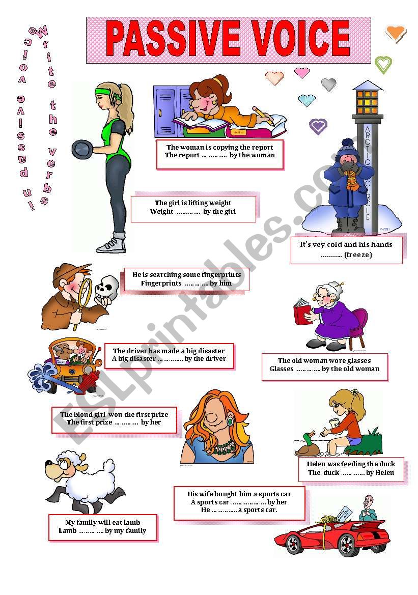 PASSIVE VOICE worksheet