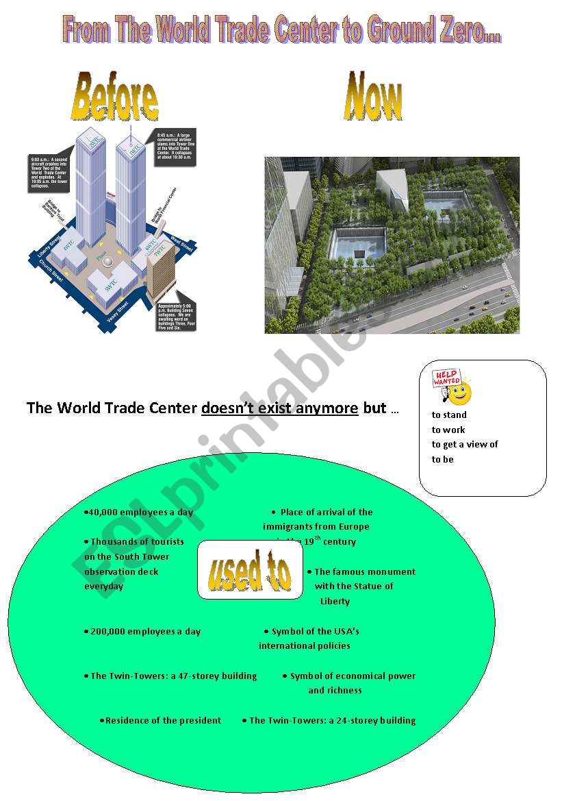 The World Trade Center before and after 9/11