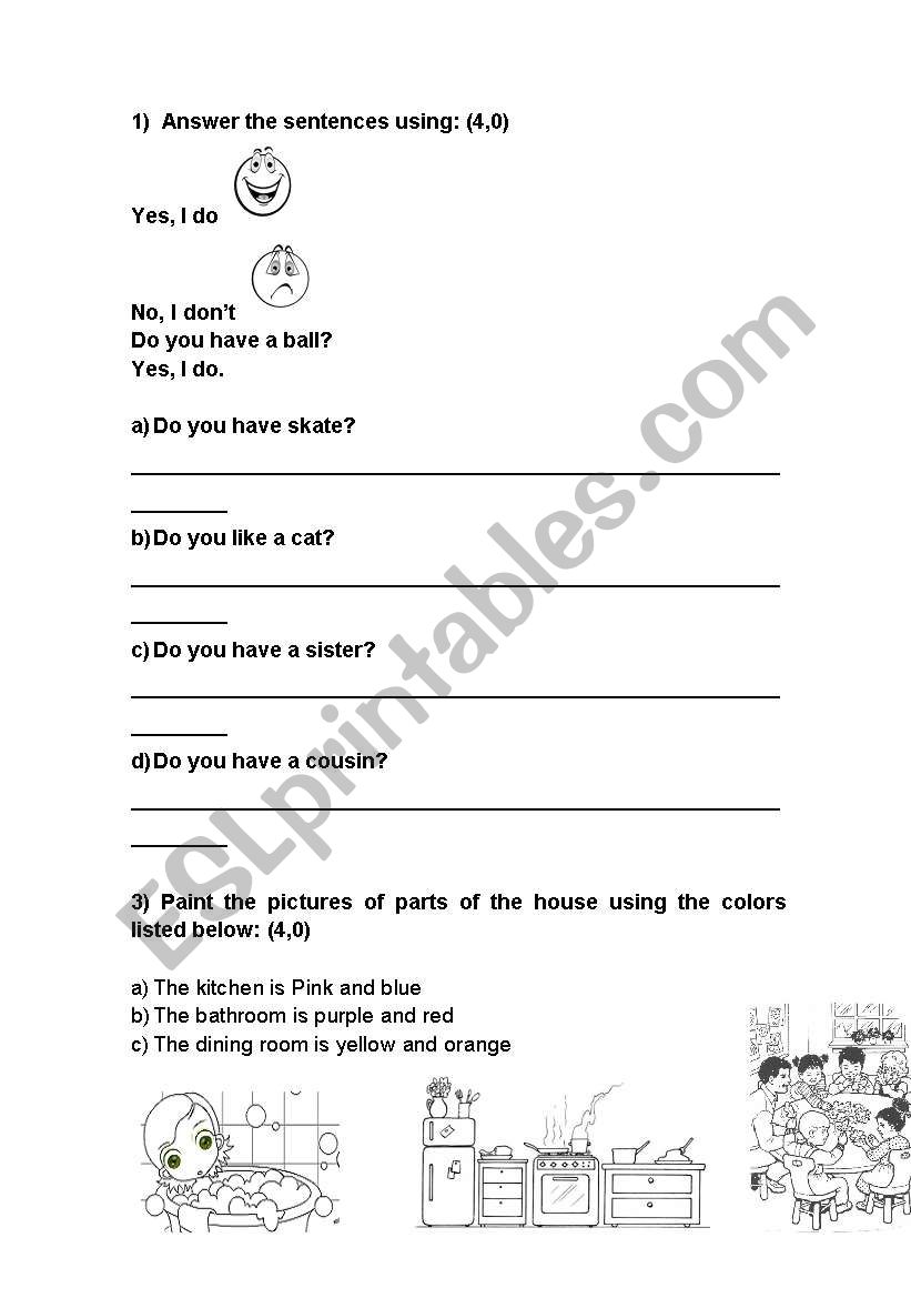 Smart exercise worksheet