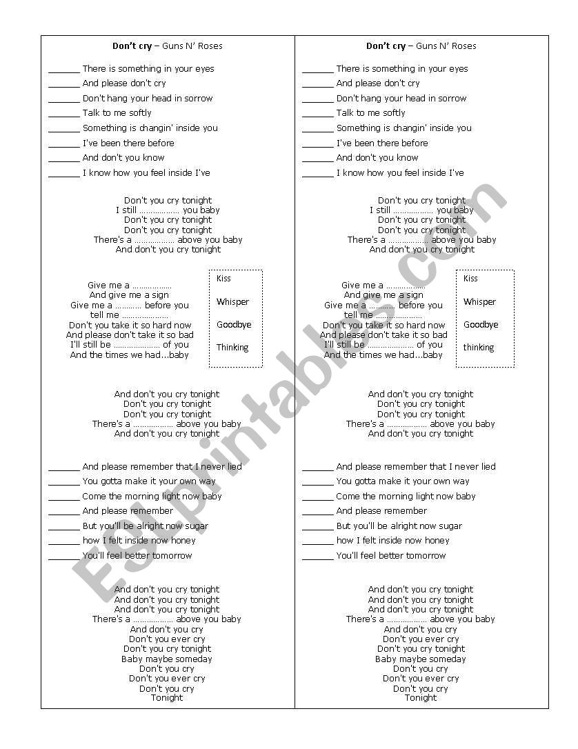 FNAF Just Gold song song and nurse…: English ESL worksheets pdf