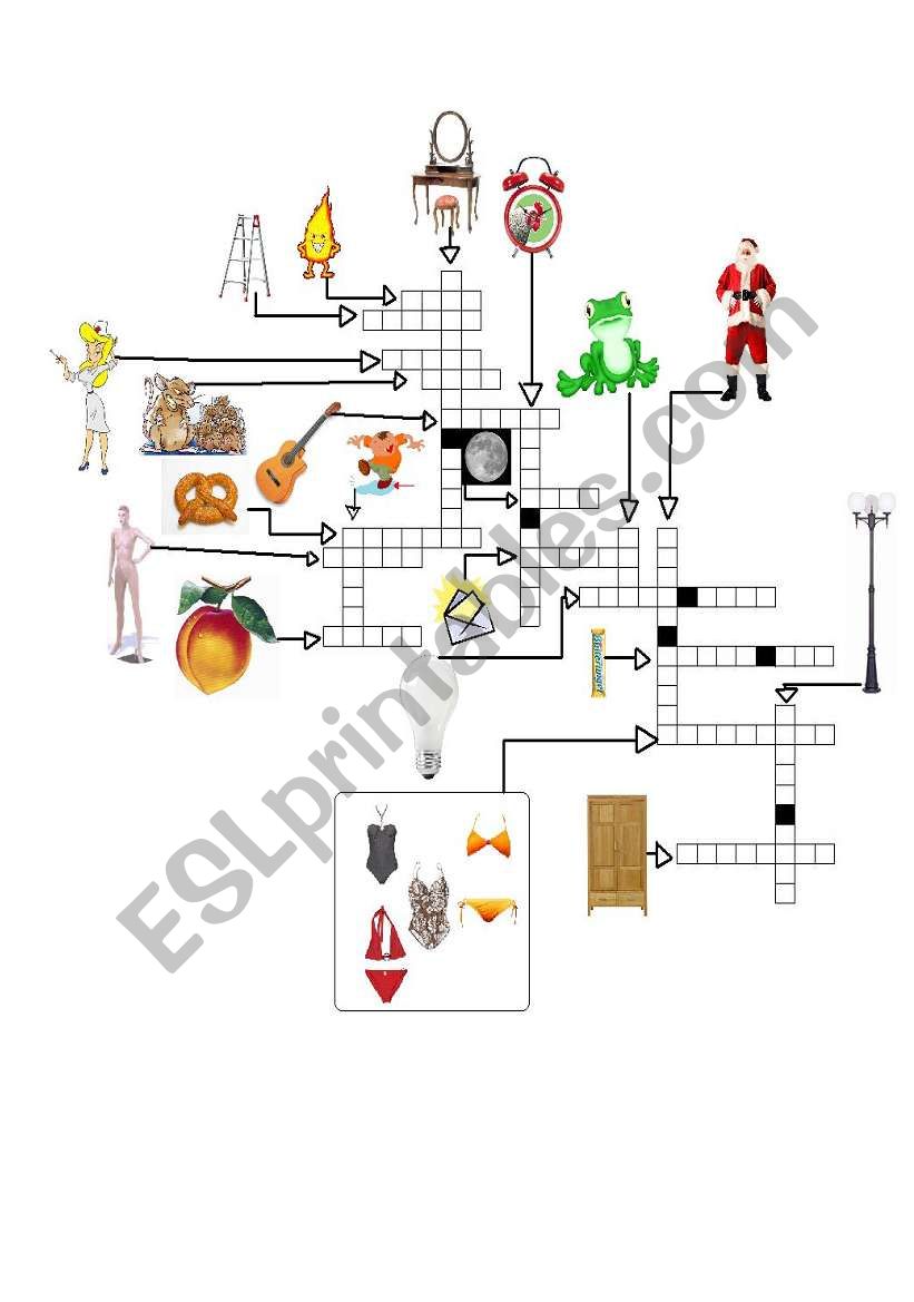 Vocabulary Crossword worksheet