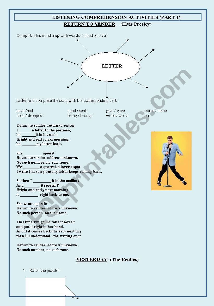 The History of Rock (Part 2) worksheet