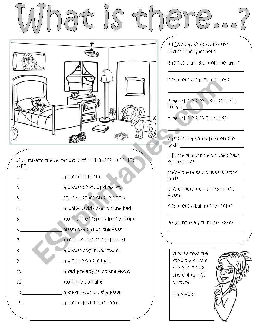 What is there...? worksheet