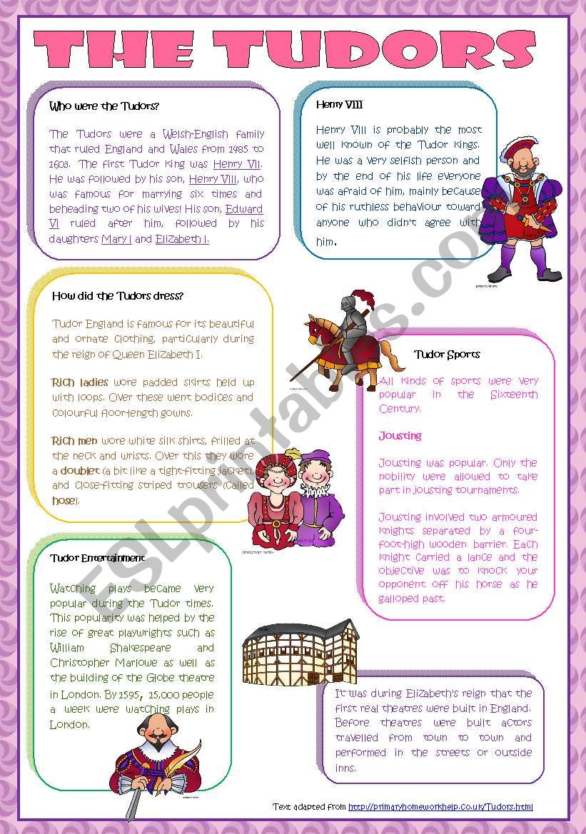 the-tudors-esl-worksheet-by-esther1976