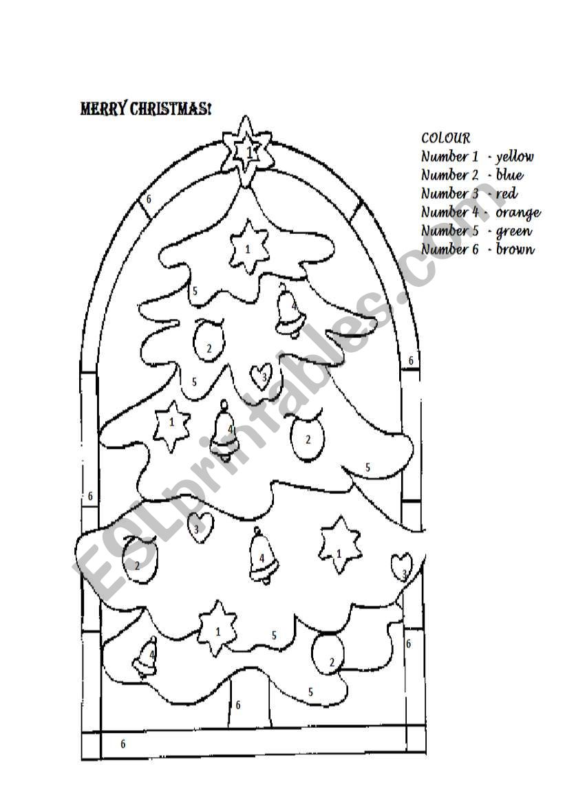 Christmas worksheet