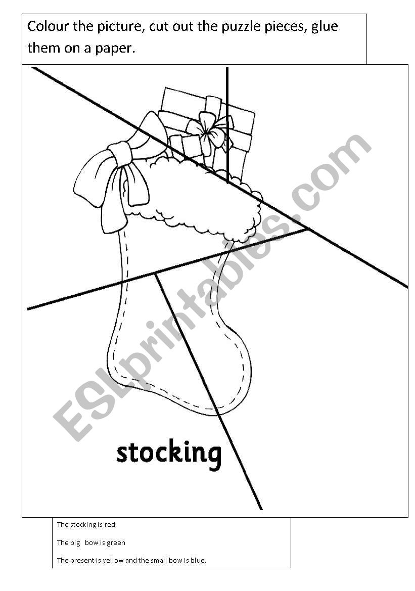 Stocking worksheet