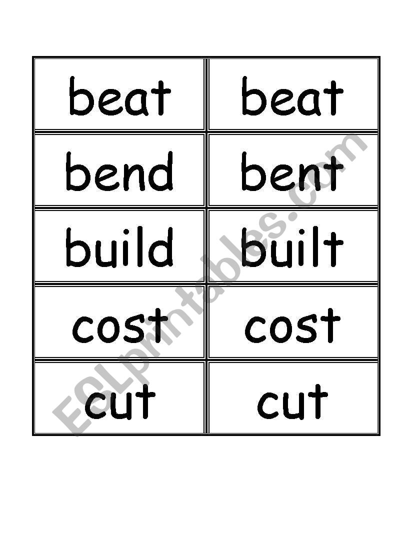 Past worksheet