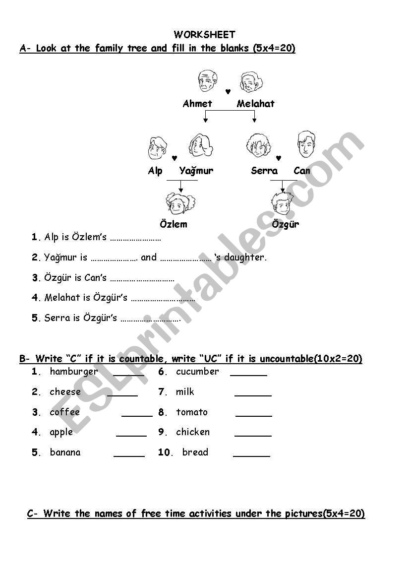 a very useful worksheet and this can be used as an effecitive exam for 6th grade students