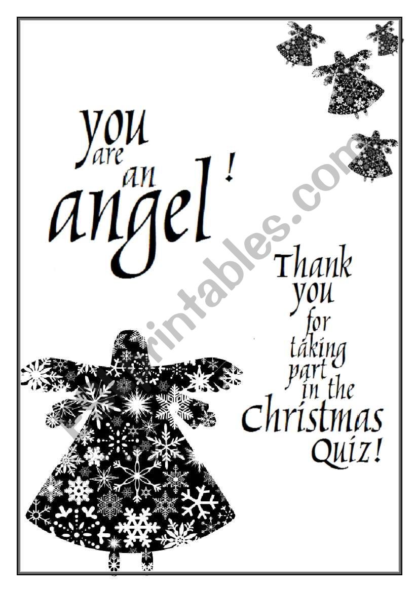 Christmas certificates 3/3 worksheet