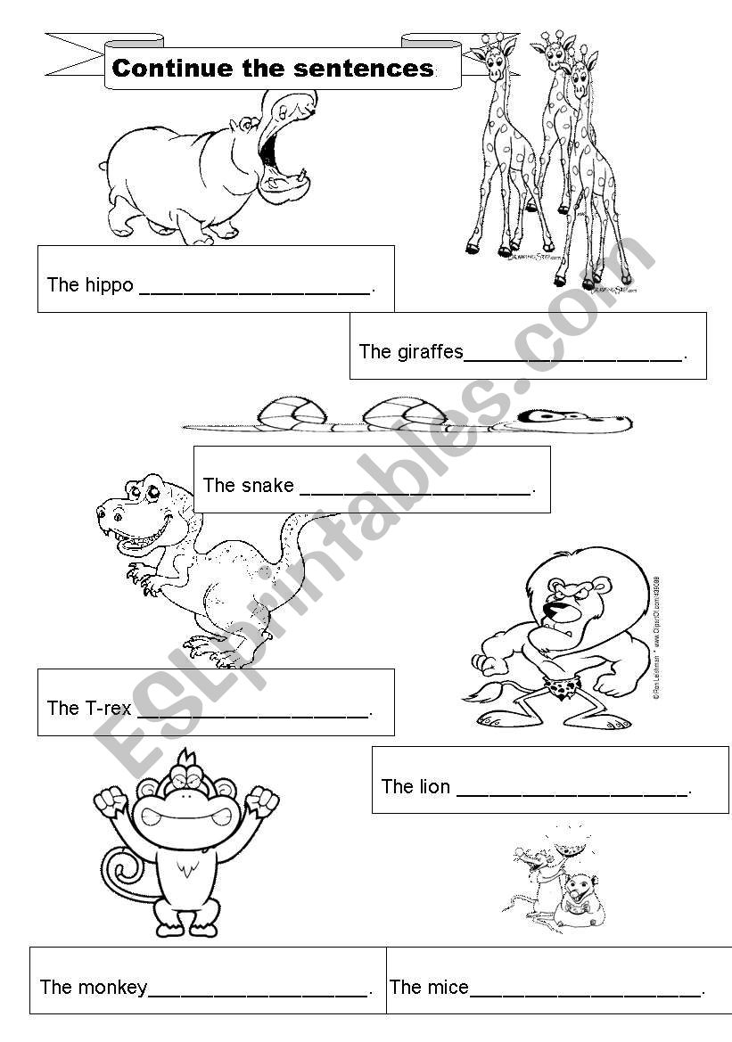 Verb to be and adjective worksheet
