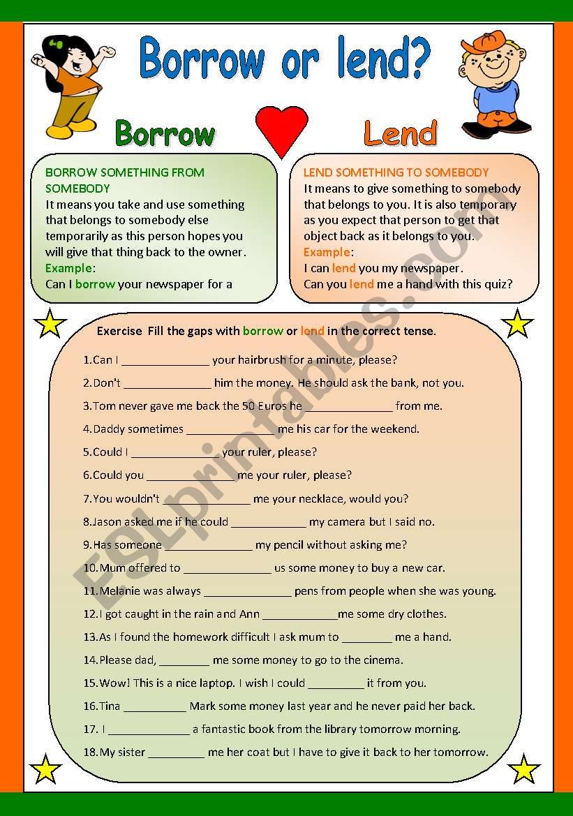 borrow-or-lend-esl-worksheet-by-traute