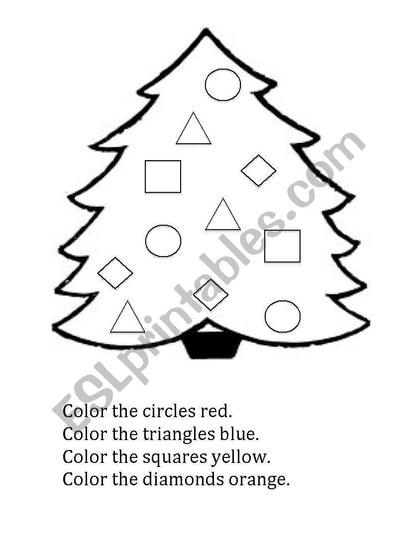 Christmas Tree Shape Recognition