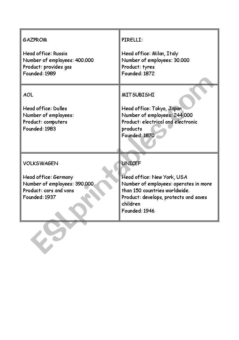 Company Profile Cards_Busyness English