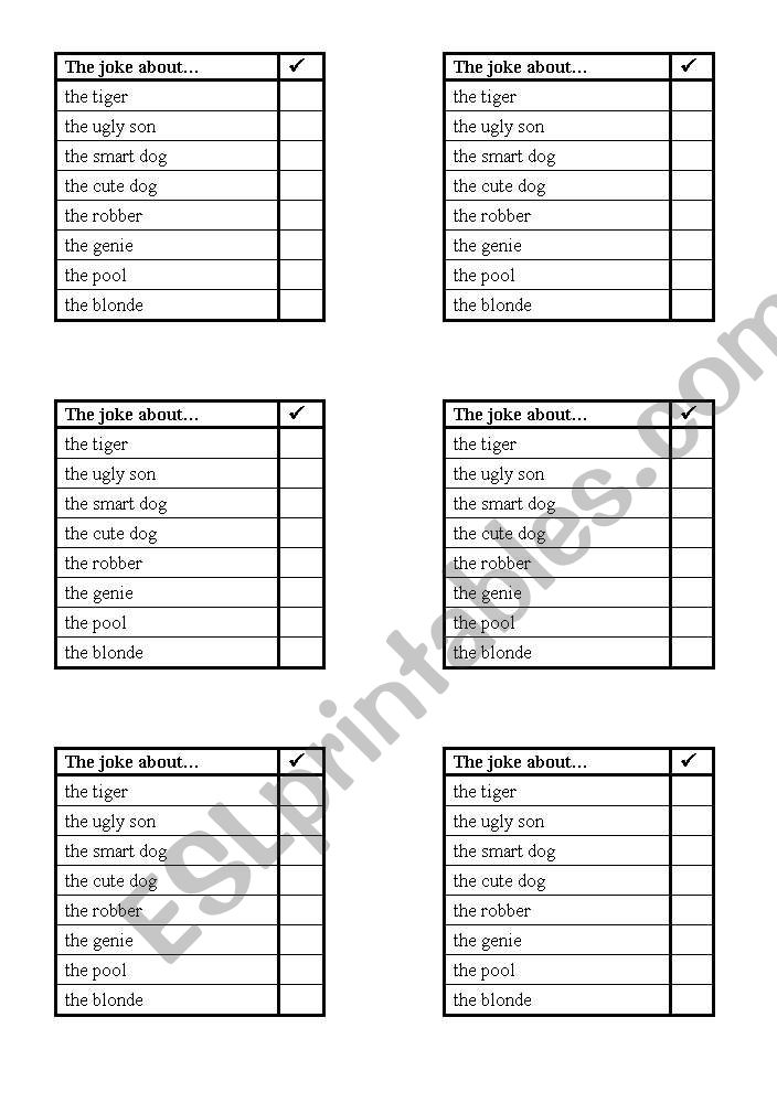 speaking class worksheet