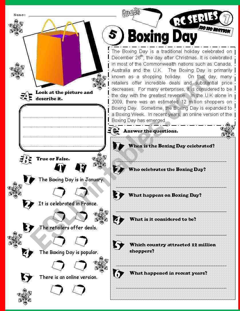 RC Series_HO HO Edition 05_Boxing Day (Fully Editable + Key)