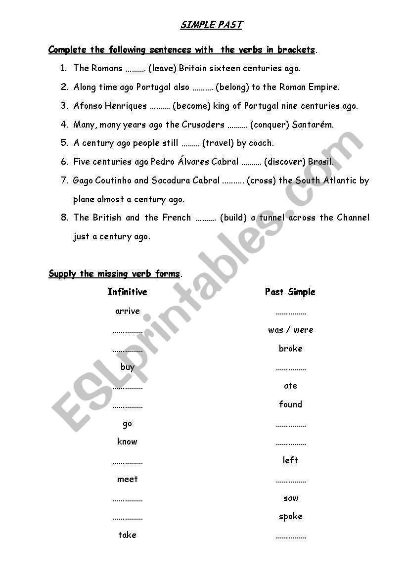 Simple Past and Present Continuous