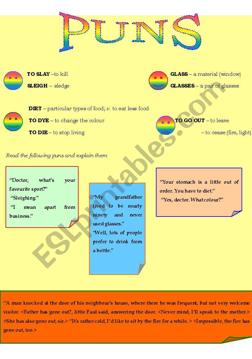 puns-esl-worksheet-by-domnitza