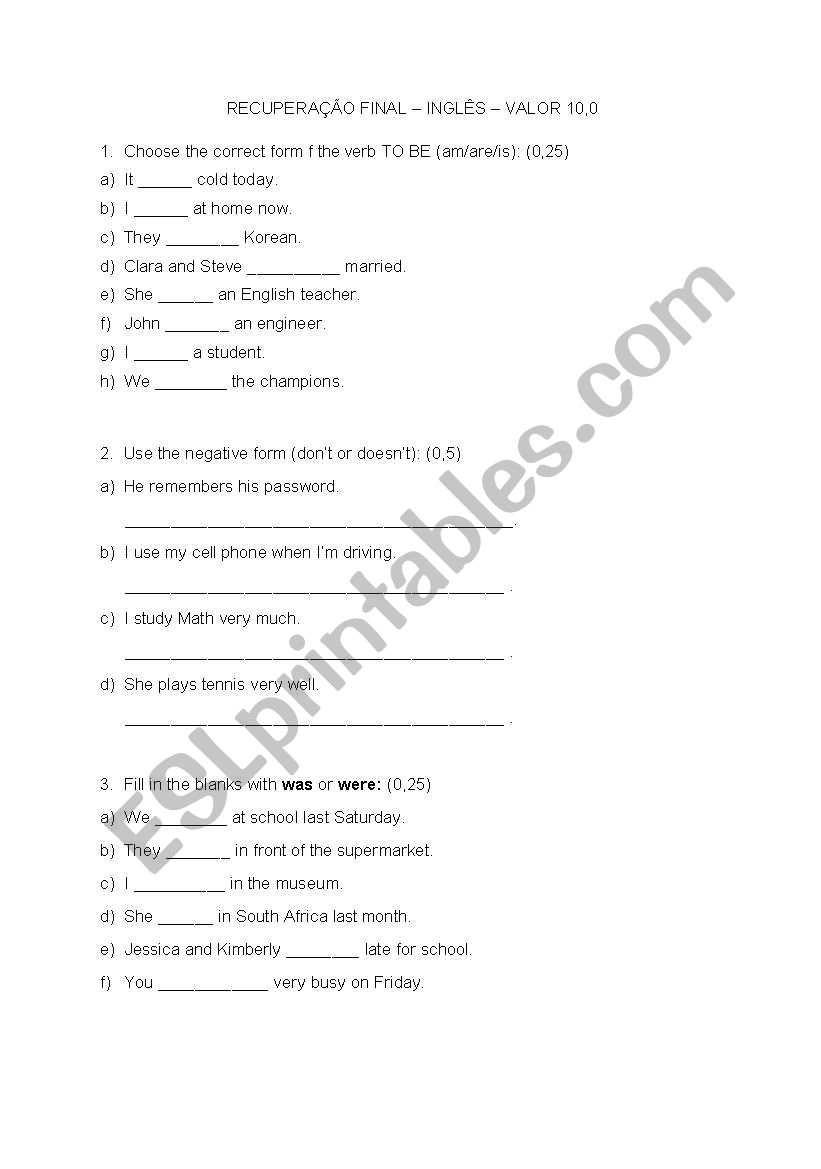 REVIEW - PAST CONTINUOS, SIMPLE PRESENT AND REFLEXIVE PRONOUNS.