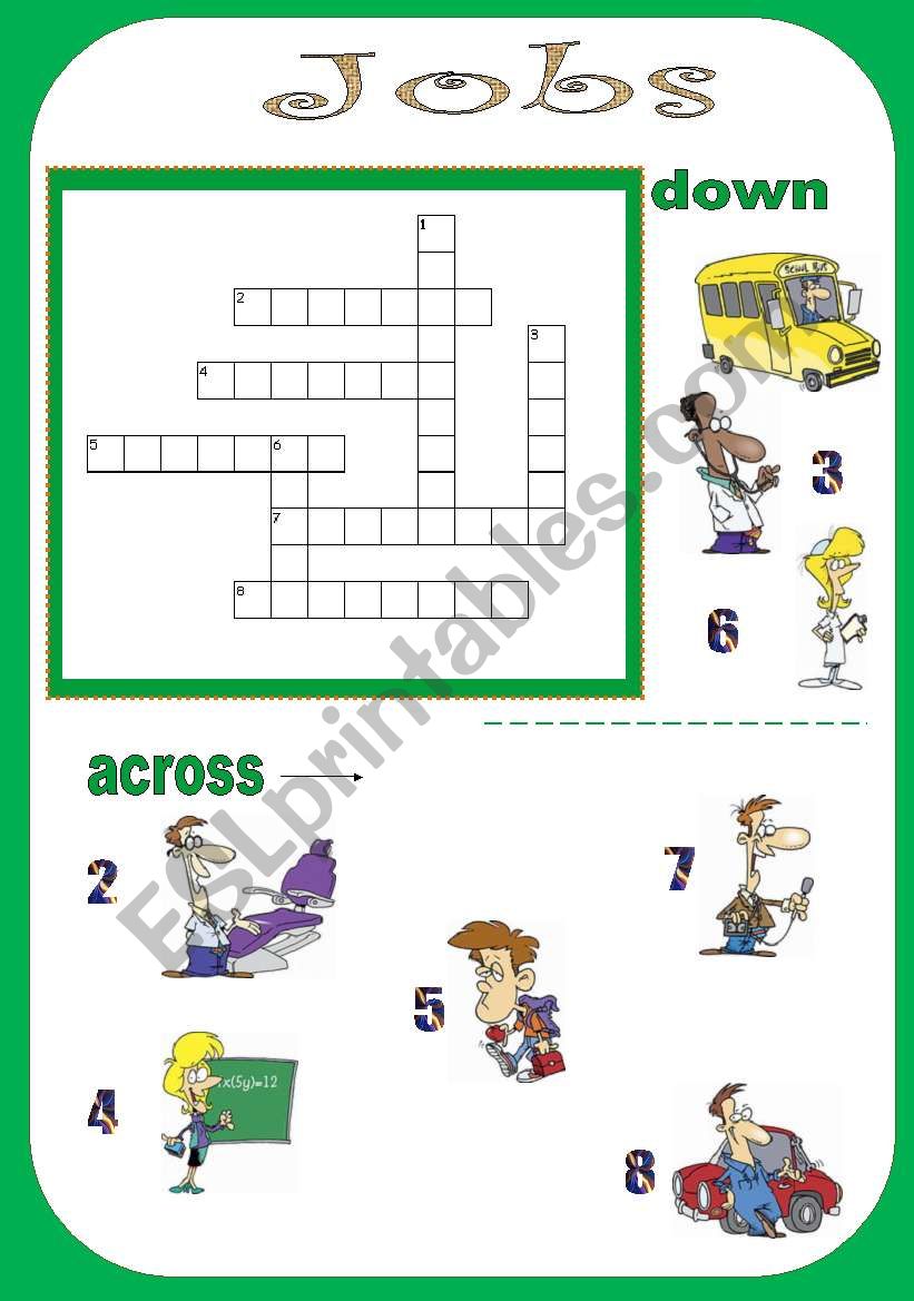 JOBS worksheet